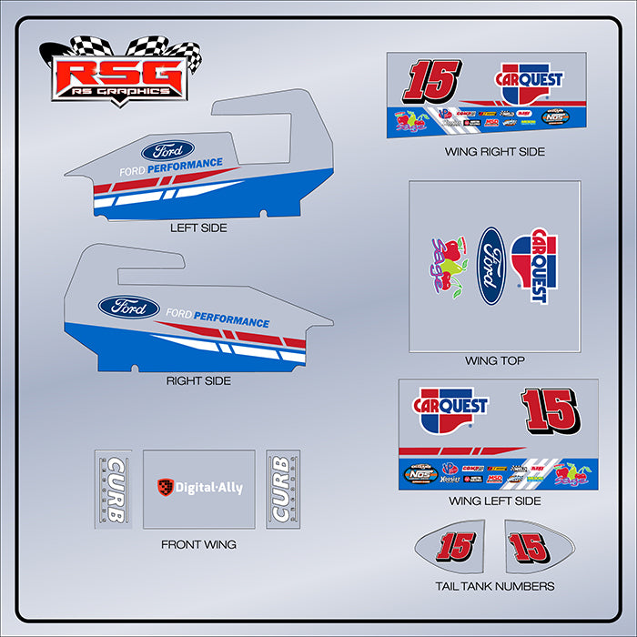 SS 1021 #15 Carquest Sprint Wrap