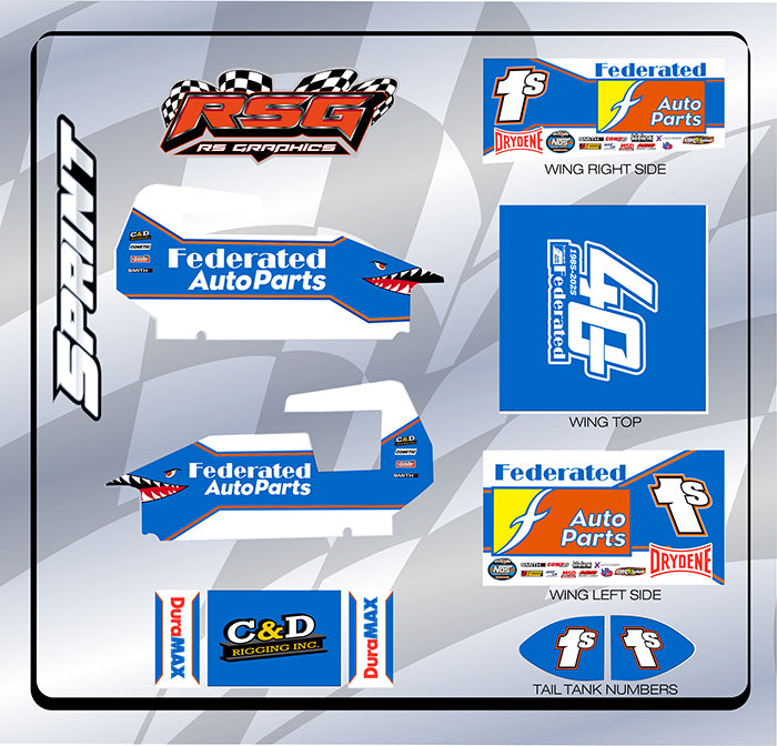 SS 1018 #1s Federated Sprint Wrap