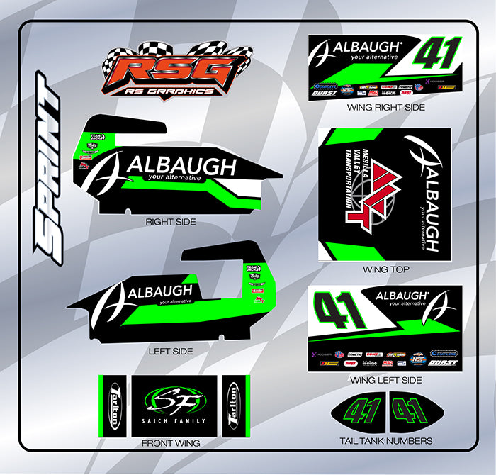 SS 1006 #41 Sprint Wrap