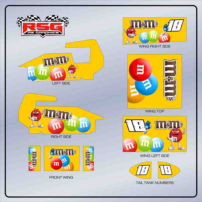 SS 1011 #18 M&Ms Sprint Wrap