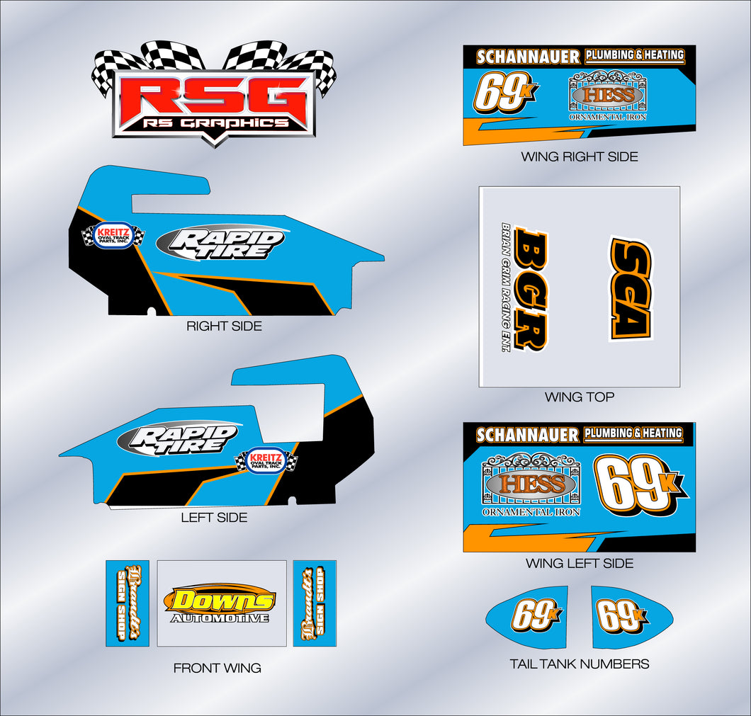 SS 1025 #69K Sprint Wrap