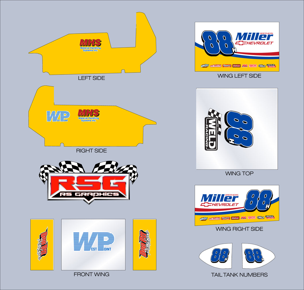 SS 1007 #88 Sprint Wrap