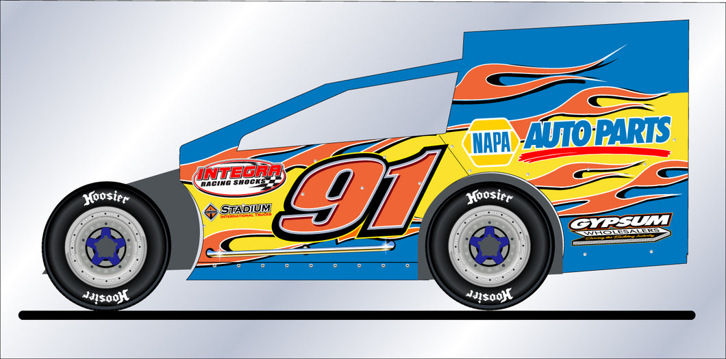 SP 1008 #91 NAPA Sail Panel Wrap