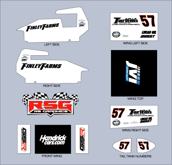 SS 1009 #57 Sprint Wrap