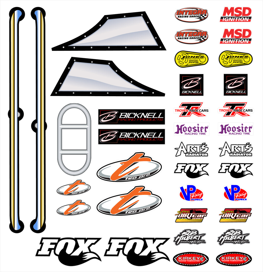 Mudboss Detail and Sponsor Decals