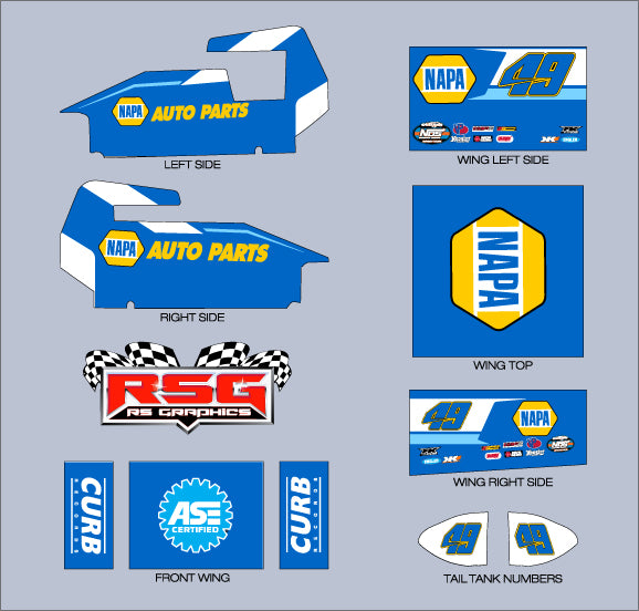 SS 1004 #49 Sprint Wrap