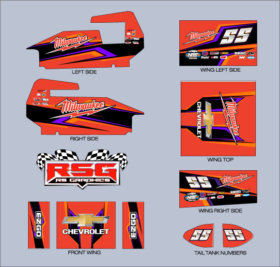 SS 1016 #55 Sprint Wrap