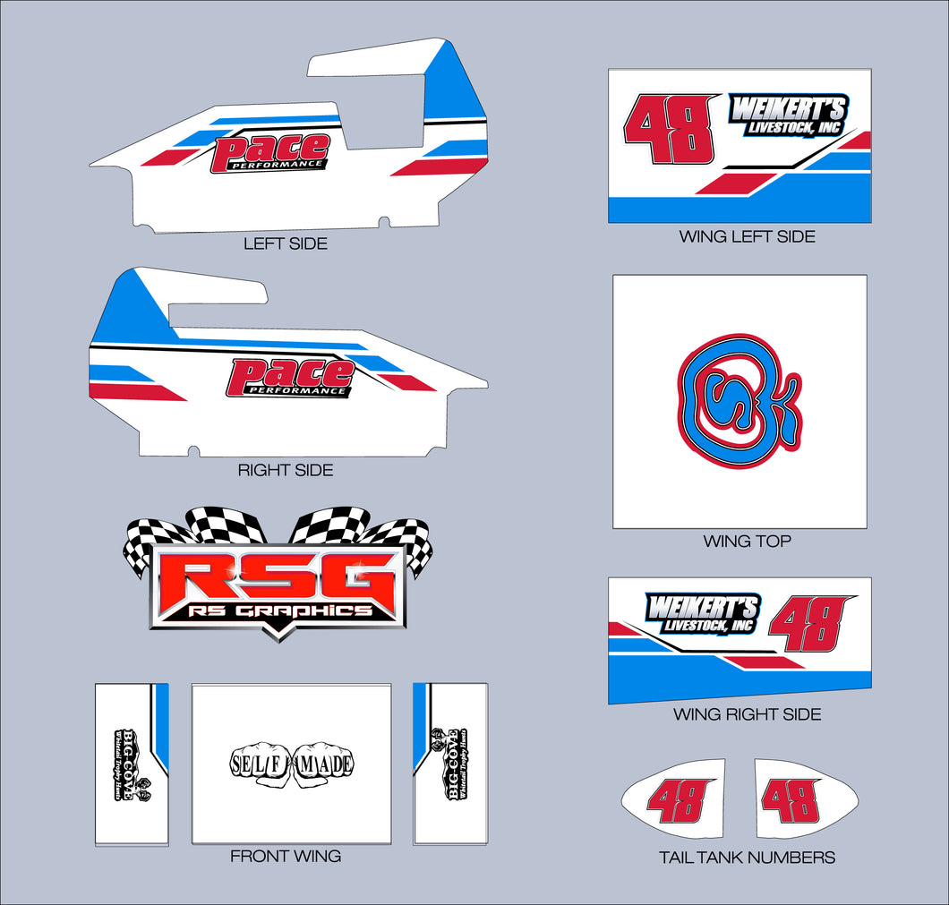 SS 1017 #48 Sprint Wrap